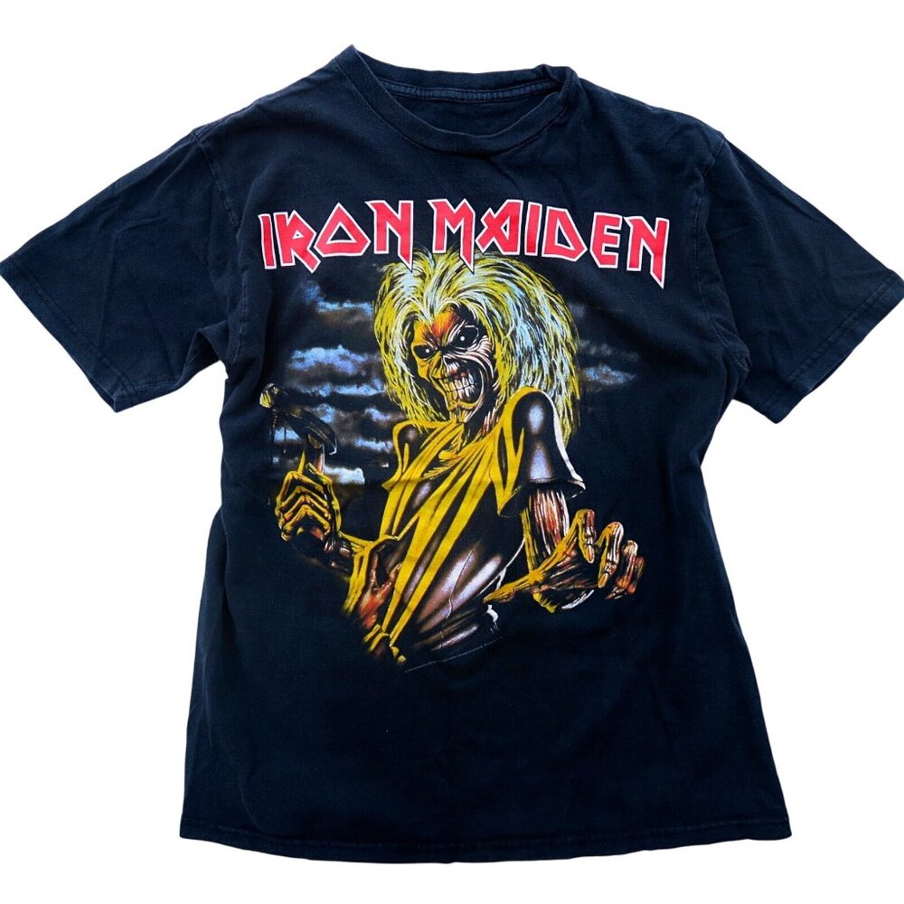 Iron Maiden Killers 2009 Band Tee Small Vintage-Style Metal T-Shirt